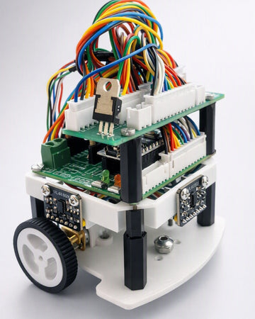 TOF Wall Maze Solver Robot